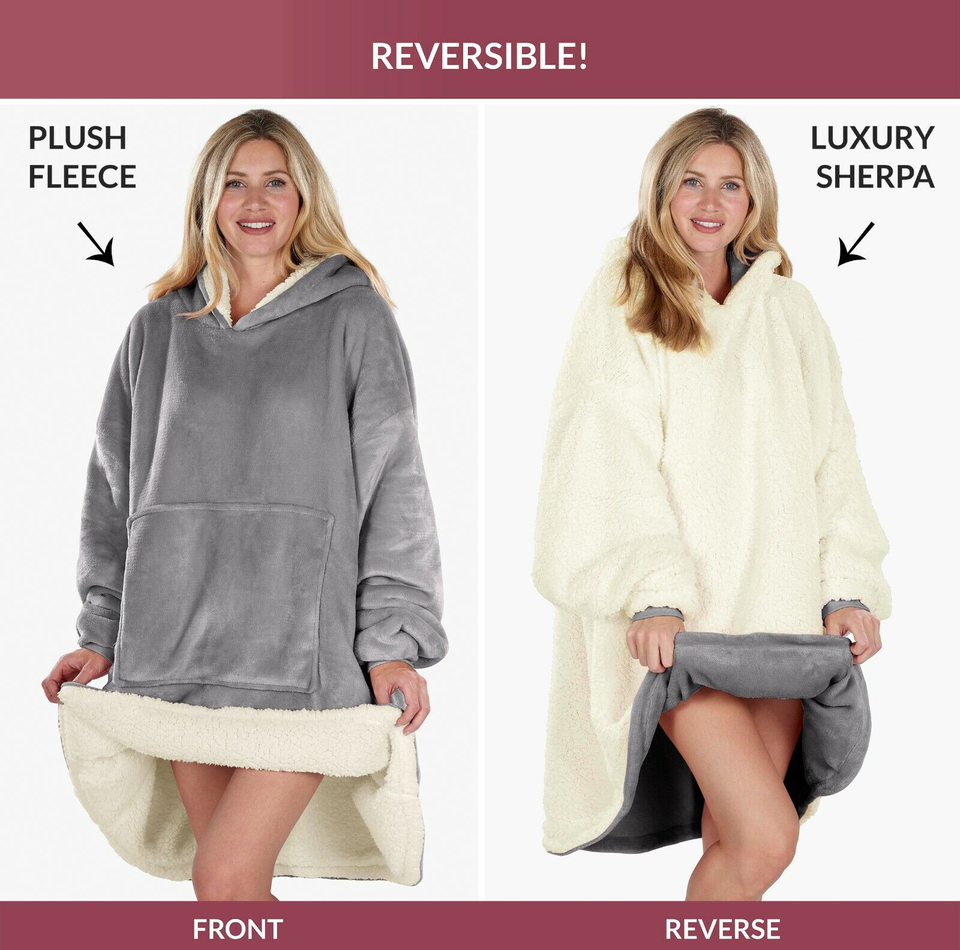 Luksusowy Koc-Hoodie na ZimęTM
