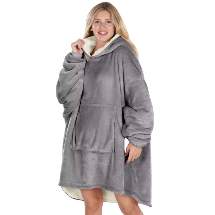 Luksusowy Koc-Hoodie na ZimęTM