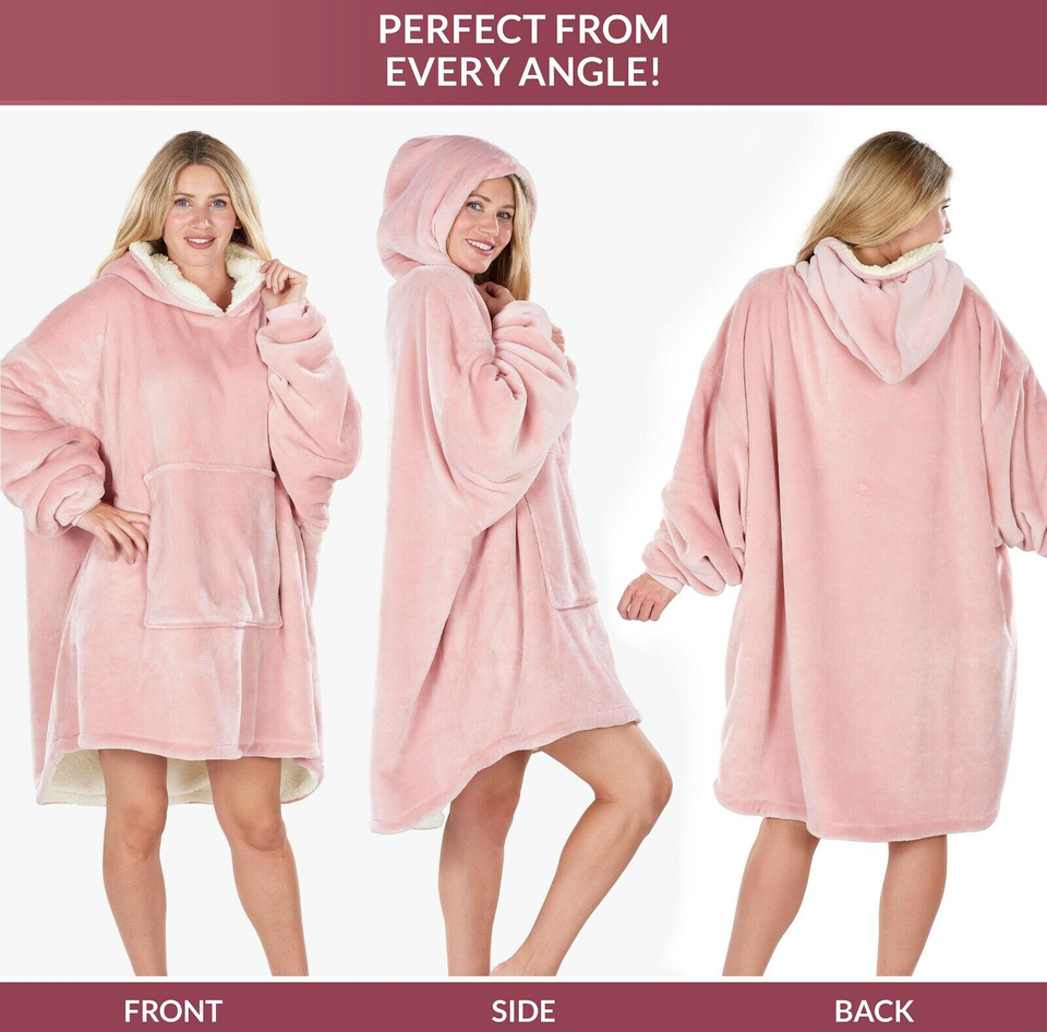 Luksusowy Koc-Hoodie na ZimęTM