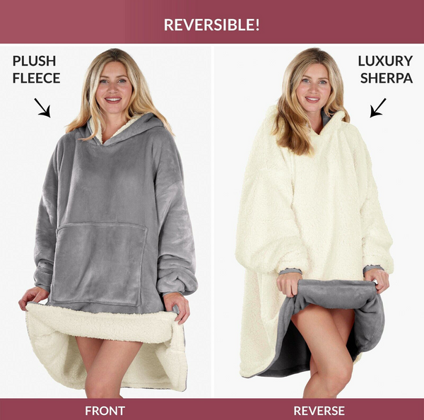Luksusowy Koc-Hoodie na ZimęTM